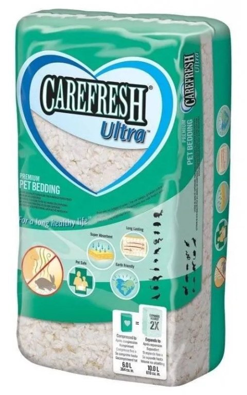 Carefresh Pure White podściółka (włókna celulozowe) dla gryzoni 10l Carefresh Pure White podściółka (włókna celulozowe) dla gryzoni 10l