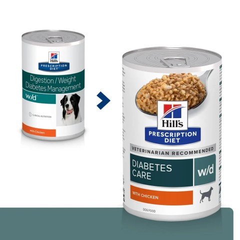 Hill's PD Prescription Diet Canine Diabetes Care w/d 370g Hill's PD Prescription Diet Canine Diabetes Care w/d 370g