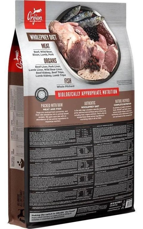 Orijen Regional Red Dog 6kg Orijen Regional Red Dog 6kg