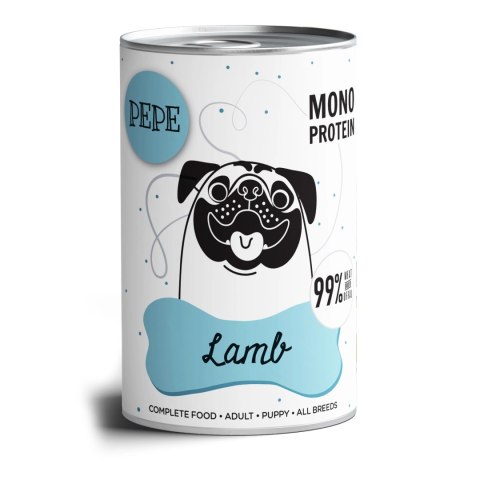 PEPE MONO PROTEIN Lamb (jagnięcina) 400g PEPE MONO PROTEIN Lamb (jagnięcina) 400g