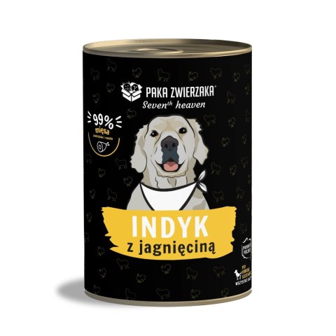 Paka Zwierzaka Seventh Heaven Indyk Z Jagnięciną 400g Paka Zwierzaka Seventh Heaven Indyk Z Jagnięciną 400g