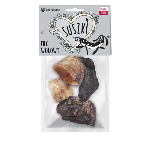 Paka Zwierzaka Suszki Mix Wołowy 100g Paka Zwierzaka Suszki Mix Wołowy 100g
