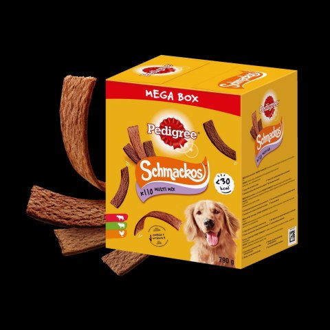 Pedigree Mega Box Schmackos 790g Pedigree Mega Box Schmackos 790g