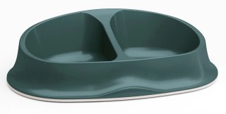 Stefanplast Miska Dla Psa Lub Kota Chic Podwójna Zielona 2x250ml