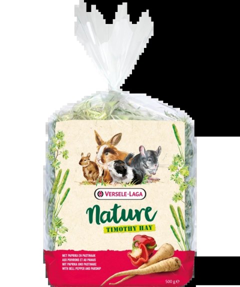 Versele-Laga Timothy Hay Bell Pepper & Parsnip 500g Versele-Laga Timothy Hay Bell Pepper & Parsnip 500g