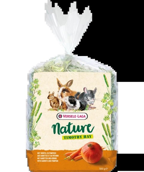 Versele-Laga Timothy Hay Carrot & Pumpkin 500g Versele-Laga Timothy Hay Carrot & Pumpkin 500g