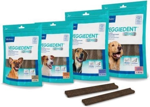 Virbac Veggiedent Fresh Gryzak S (5-10kg) 15sztuk Virbac Veggiedent Fresh Gryzak S (5-10kg) 15sztuk