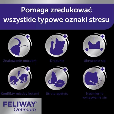 Ceva Animal Health Polska Sp. Z O.o Feliway Optimum Dyfuzor + Wkład 48ml Ceva Animal Health Polska Sp. Z O.o Feliway Optimum Dyfuzor + Wkład 48ml