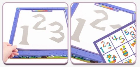 MAGNETYCZNE PUZZLE KLOCKI KSZTAŁTY ZKB-987 MAGNETYCZNE PUZZLE KLOCKI KSZTAŁTY ZKB-987