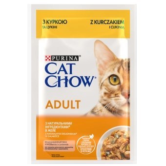 Purina Cat Chow Adult Kurczak I Cukinia 85g Purina Cat Chow Adult Kurczak I Cukinia 85g
