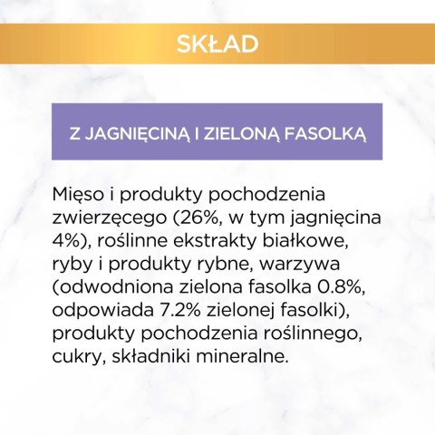 Purina Gourmet Gold Savoury Cake z jagnięciną i zieloną fasolką 85g Purina Gourmet Gold Savoury Cake z jagnięciną i zieloną fasolką 85g