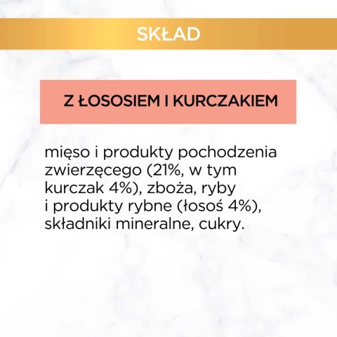 Purina Gourmet Gold łosoś/ kurczak w sosie 85g Purina Gourmet Gold łosoś/ kurczak w sosie 85g