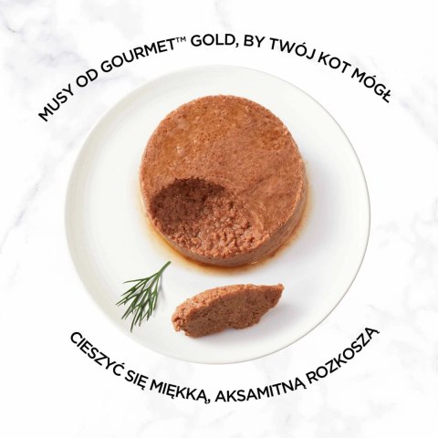 Purina Gourmet Gold mus z tuńczykiem 85g Purina Gourmet Gold mus z tuńczykiem 85g