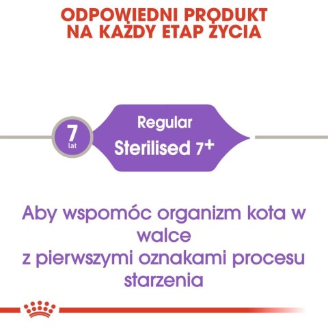 ROYAL CANIN Sterilised +7 400g ROYAL CANIN Sterilised +7 400g