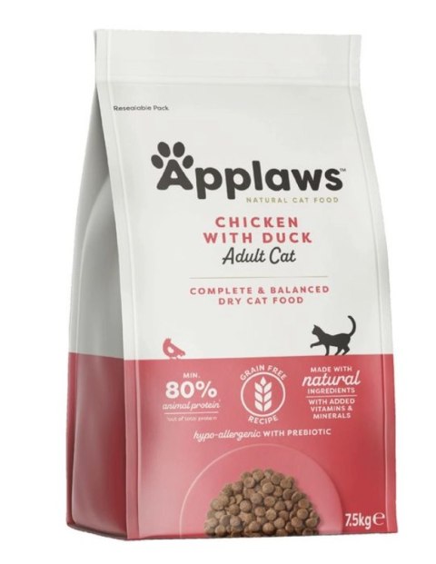 APPLAWS Complete Dry Adult Chicken With Duck 7,5kg APPLAWS Complete Dry Adult Chicken With Duck 7,5kg