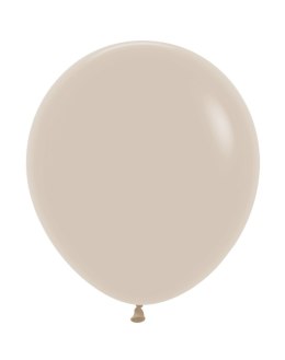 Balony lateksowe Sempertex White Sand 45cm, 25szt.