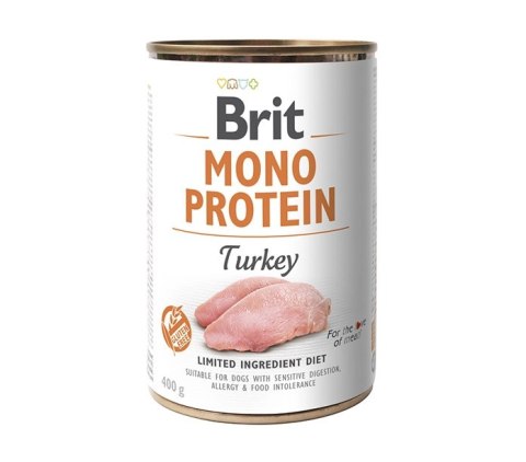 Brit Mono Protein Z Indykiem 400g Brit Mono Protein Z Indykiem 400g