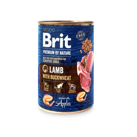 Brit Premium By Nature Lamb With Buckwheat 400g Brit Premium By Nature Lamb With Buckwheat 400g