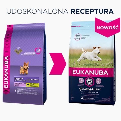 Eukanuba Growing Puppy Small Breed Chicken 3kg Eukanuba Growing Puppy Small Breed Chicken 3kg