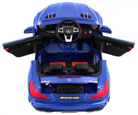 Mercedes AMG SL65 dla dzieci Lakier Niebieski + Pilot + Bagażnik + Regulacja siedzenia + MP3 LED + Wolny Start Mercedes AMG SL65 dla dzieci Lakier Niebieski + Pilot + Bagażnik + Regulacja siedzenia + MP3 LED + Wolny Start