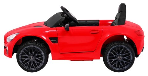 Mercedes Benz GT na akumulator dla dzieci Czerwony + Pilot + Wolny Start + MP3 LED Mercedes Benz GT na akumulator dla dzieci Czerwony + Pilot + Wolny Start + MP3 LED