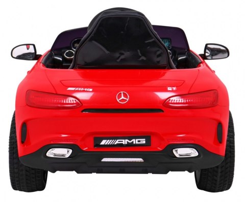 Mercedes Benz GT na akumulator dla dzieci Czerwony + Pilot + Wolny Start + MP3 LED Mercedes Benz GT na akumulator dla dzieci Czerwony + Pilot + Wolny Start + MP3 LED
