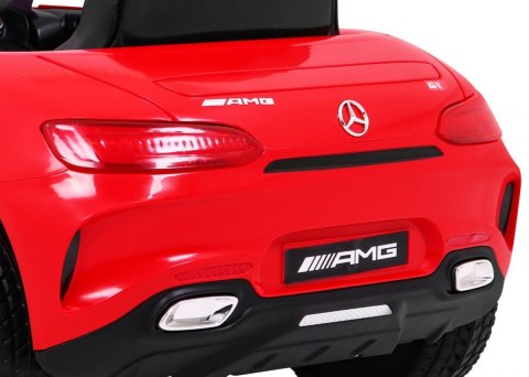 Mercedes Benz GT na akumulator dla dzieci Czerwony + Pilot + Wolny Start + MP3 LED Mercedes Benz GT na akumulator dla dzieci Czerwony + Pilot + Wolny Start + MP3 LED