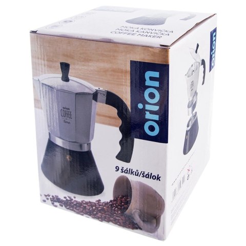 Kawiarka Indukcja na Gaz Ciśnieniowa Aluminiowa Włoska Solidna ORION 450 ml Kawiarka Indukcja na Gaz Ciśnieniowa Aluminiowa Włoska Solidna ORION 450 ml