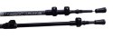 Kije Trekkingowe z Szybkozłączką Regulowane ACRA 72 - 145 cm