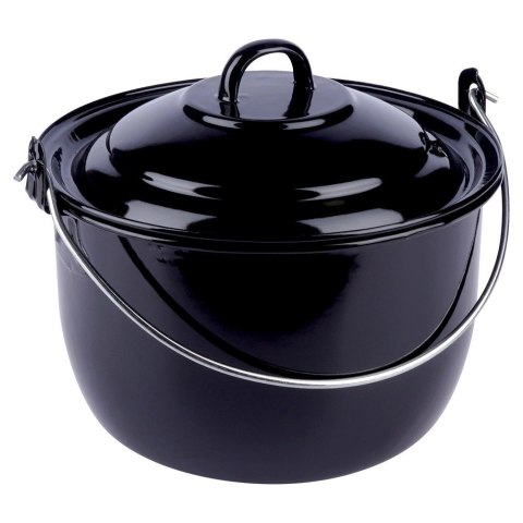 Kociołek węgierski wiszący emaliowany z pokrywką 20 cm, 3,8 l Kociołek węgierski wiszący emaliowany z pokrywką 20 cm, 3,8 l