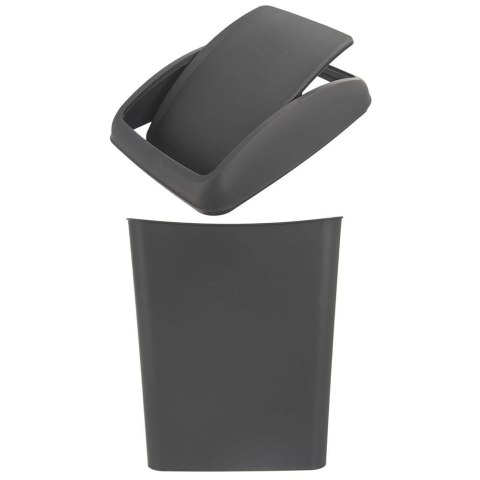 Kosz na śmieci plastikowy szary 20 l Kosz na śmieci plastikowy szary 20 l