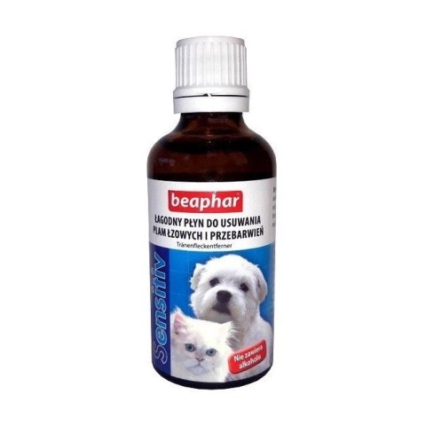 BEAPHAR Łagodny Płyn Do Usuwania Plam Łzowych I Przebarwień 50ml BEAPHAR Łagodny Płyn Do Usuwania Plam Łzowych I Przebarwień 50ml