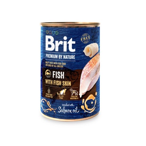 Brit Premium By Nature Fish With Fish Skin 400g Brit Premium By Nature Fish With Fish Skin 400g