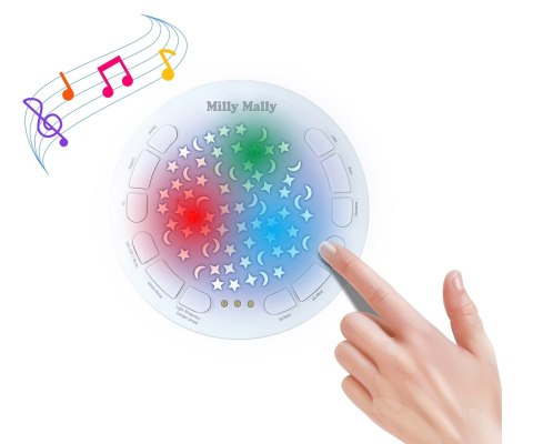 Milly Mally Zabawka pluszowa z Projektorem Milly Bear Pink Milly Mally Zabawka pluszowa z Projektorem Milly Bear Pink