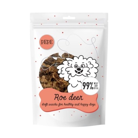 Paka Zwierzaka Pepe Mini Chunkies Roe Deer Sarna 70g Paka Zwierzaka Pepe Mini Chunkies Roe Deer Sarna 70g