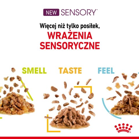 ROYAL CANIN Sensory Taste Kawałki W Sosie 12x85g