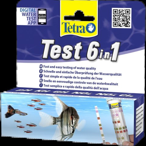 Tetra Test 6in1 25 Sztuk Tetra Test 6in1 25 Sztuk