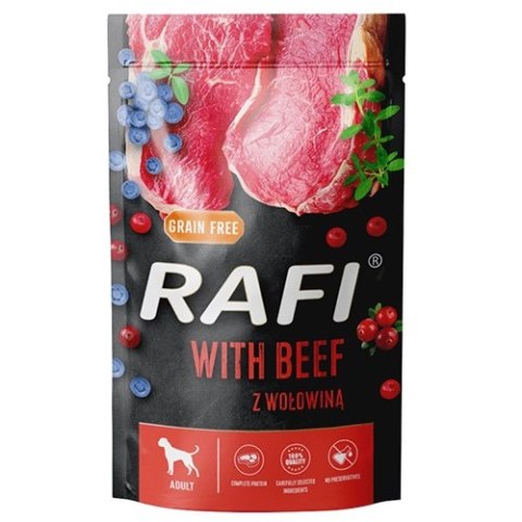 Dolina Noteci Rafi Z Wołowiną 500g Dolina Noteci Rafi Z Wołowiną 500g