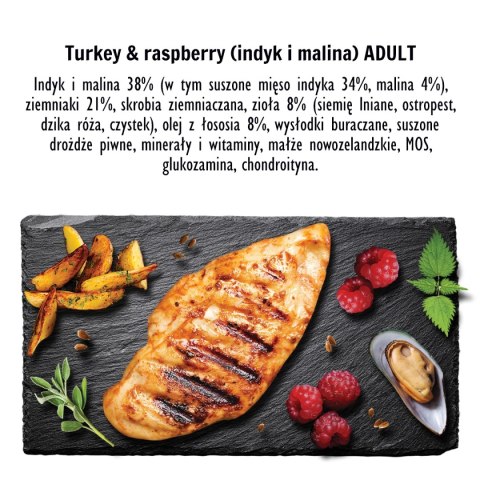 Paka Zwierzaka - Seventh heaven - Indyk z maliną (turkey & raspberry) 9kg Paka Zwierzaka - Seventh heaven - Indyk z maliną (turkey & raspberry) 9kg