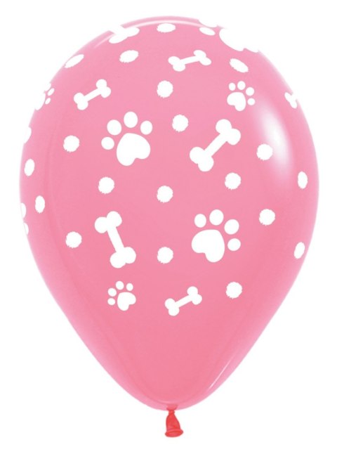 Balony lateksowe Sempertex Łapki, Psi Patrol 30cm, 25szt.