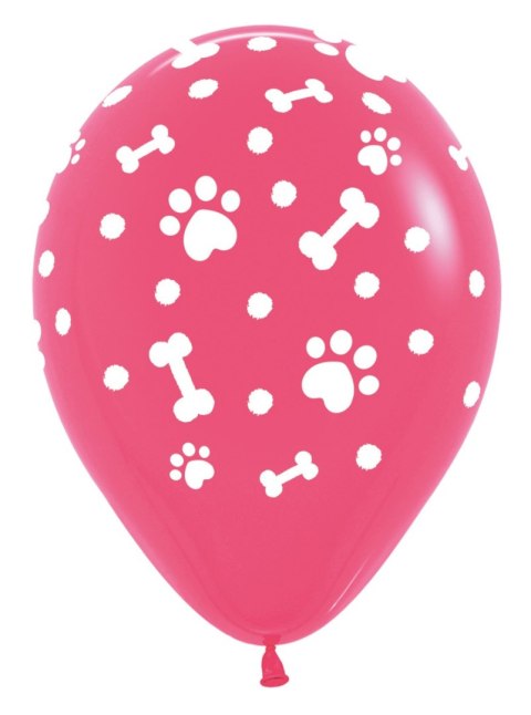 Balony lateksowe Sempertex Łapki, Psi Patrol 30cm, 25szt.