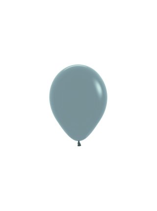 Balony lateksowe Sempertex, Pastel Dusk Blue, 12cm, 50szt.