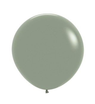 Balony lateksowe Sempertex Pastel Dusk Laurel Green 60cm, 1szt.
