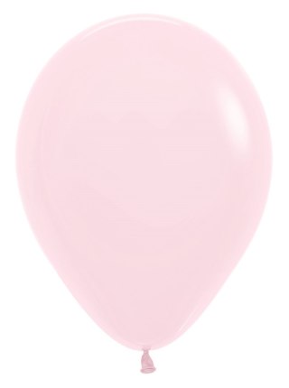 Balony lateksowe Sempertex, Pastel Matte Pink, 30cm, 50szt.