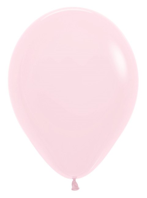 Balony lateksowe Sempertex, Pastel Matte Pink, 30cm, 50szt.