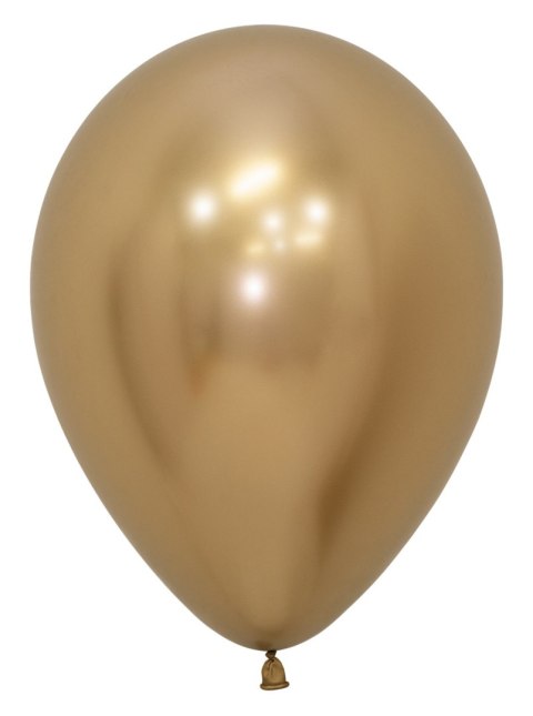 Balony lateksowe Sempertex, Reflex Gold, 30cm, 50szt.