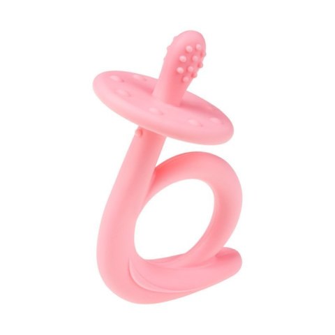 Gryzak silikon ślimak pink AKUKU Gryzak silikon ślimak pink AKUKU
