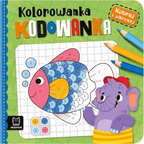 Kolorowanka kodowanka AKSJOMAT Kolorowanka kodowanka AKSJOMAT
