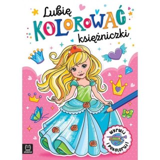 Lubię kolorować księżniczki AKSJOMAT