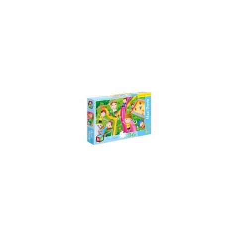 Maxi puzzle 36 plac zabaw MULTIGRA Maxi puzzle 36 plac zabaw MULTIGRA